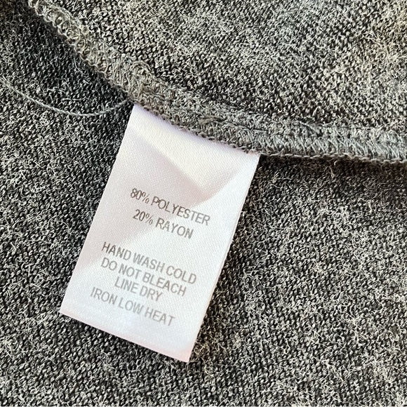 Lulus Flattering Charcoal Grey Wrap Tie Knit Sweater - Picture 12 of 14